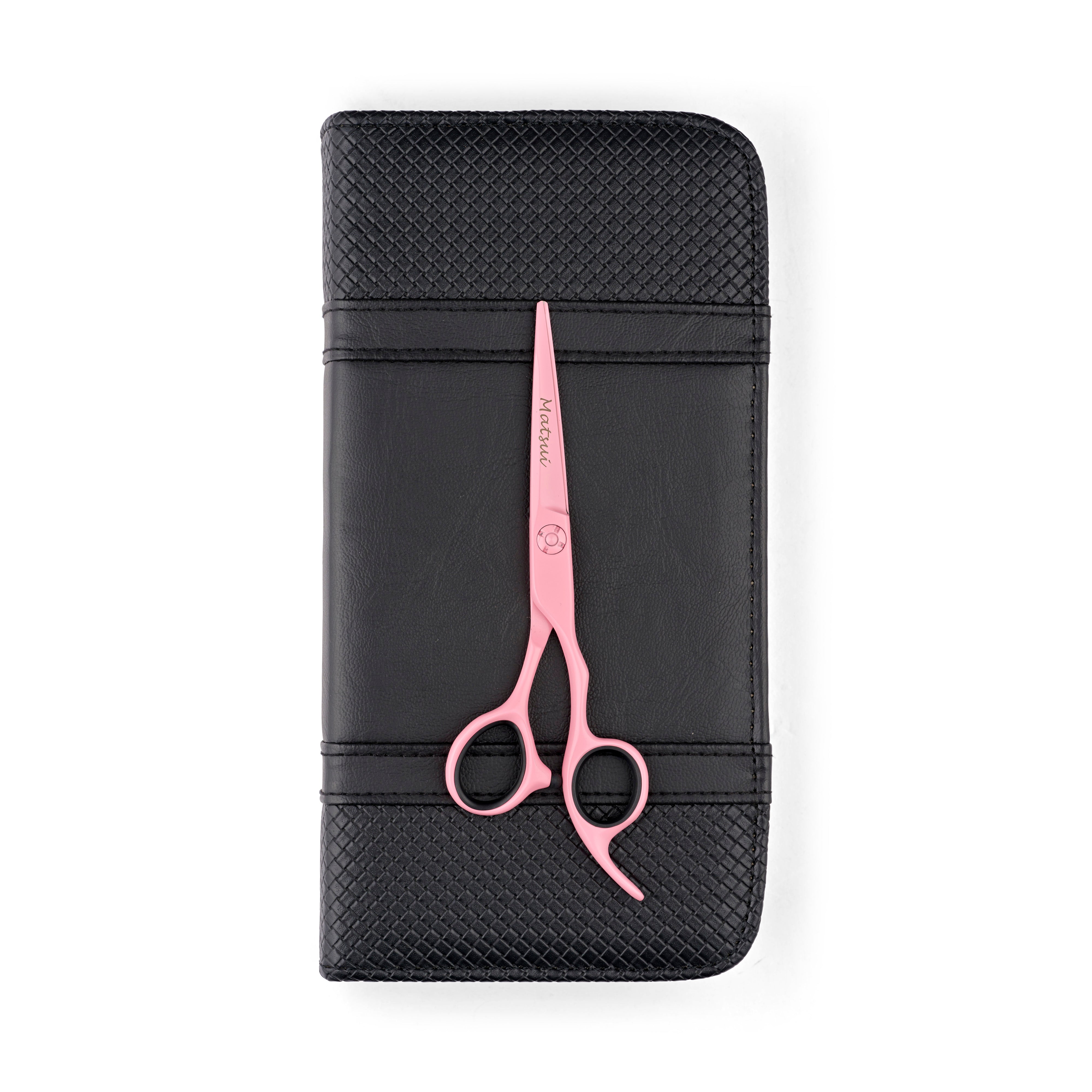 Matsui Pastel Pink Hair Cutting Scissor (6623024054333)