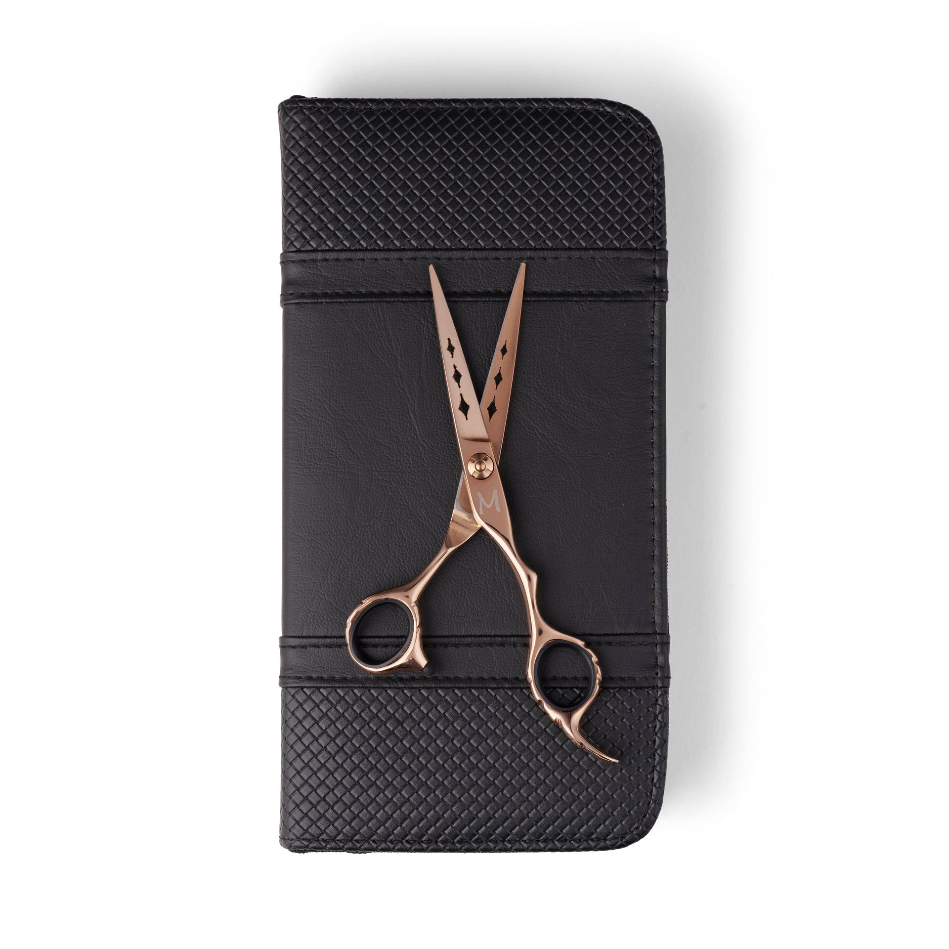 Ergo Diamond Rose Gold Cutting  scissors (7045272961085)