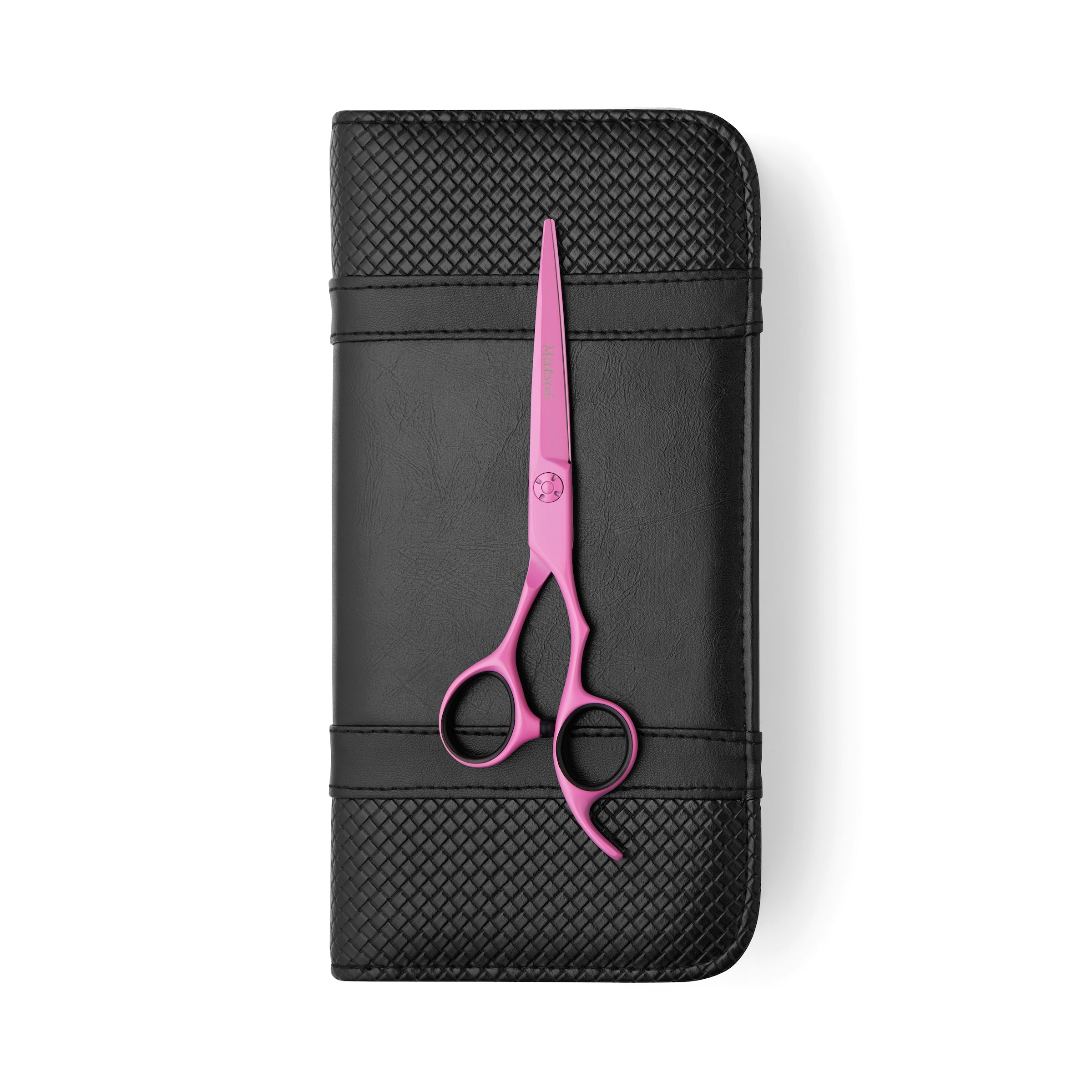 Matsui 2024 Neon Pink Offset Hair Scissors