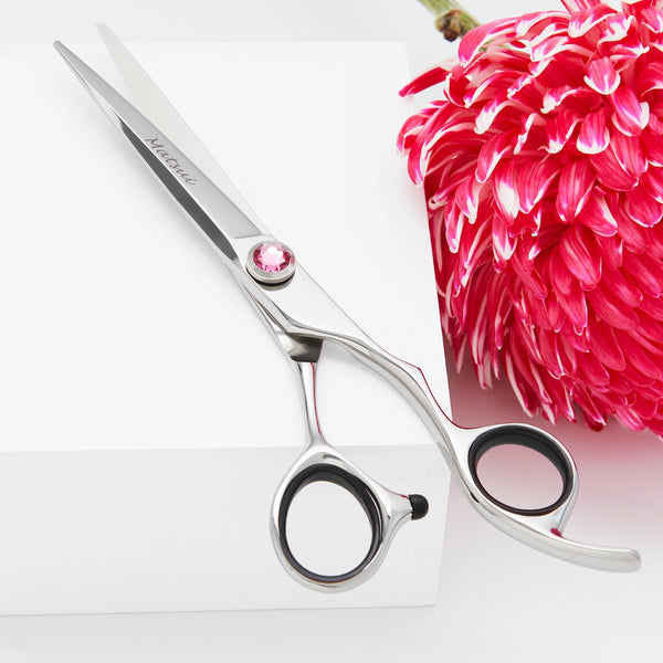 2020 Matsui Swarovski Elegance Pink Scissors & Thinning Shears Combo (Limited Edition) (1693644062781)