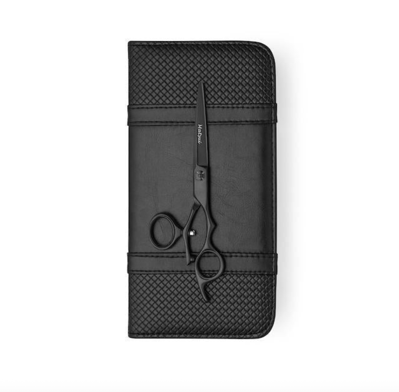 Premium Matsui VG10  Matte Black Swivel Scissors