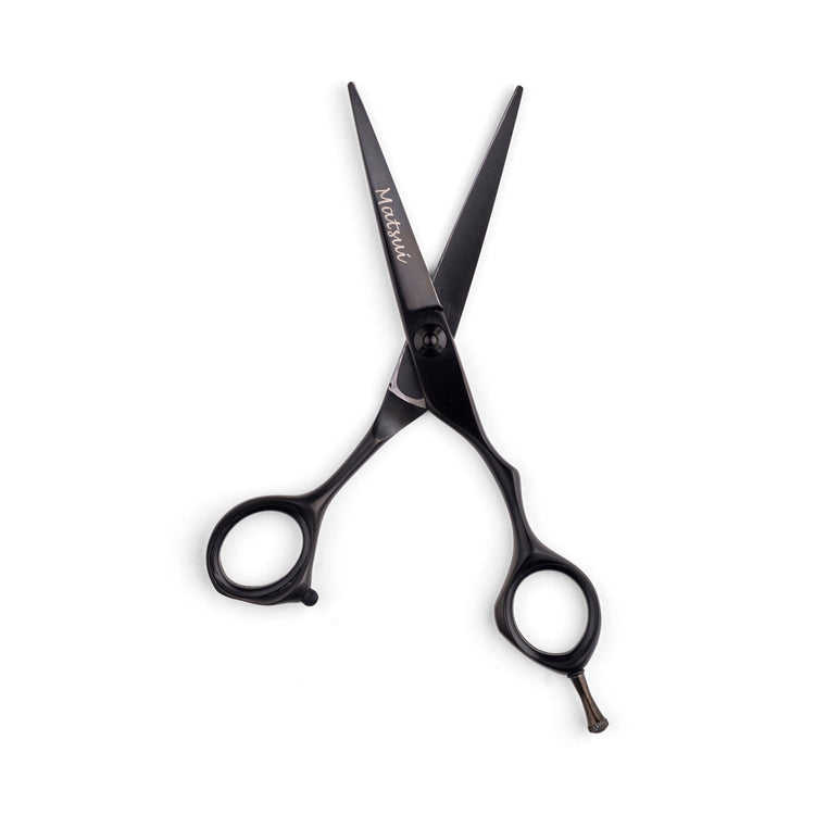 Ultra Light Matte Black Cutting Shears (6955441487938) (7022619885634)