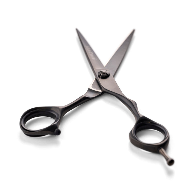 Ultra Light Matte Black Cutting Shears (6955441487938) (7022619885634)