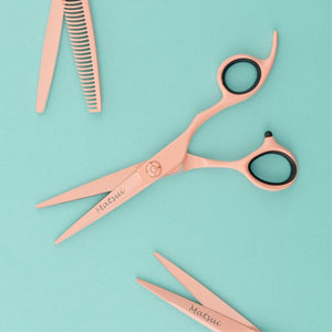 Matsui Pastel Peach Cutting Scissor (6659157753939)